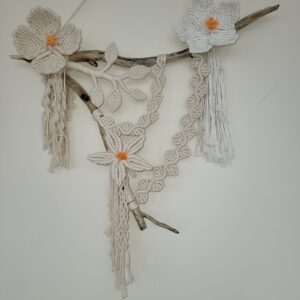 Macramé Floraison Sauvage