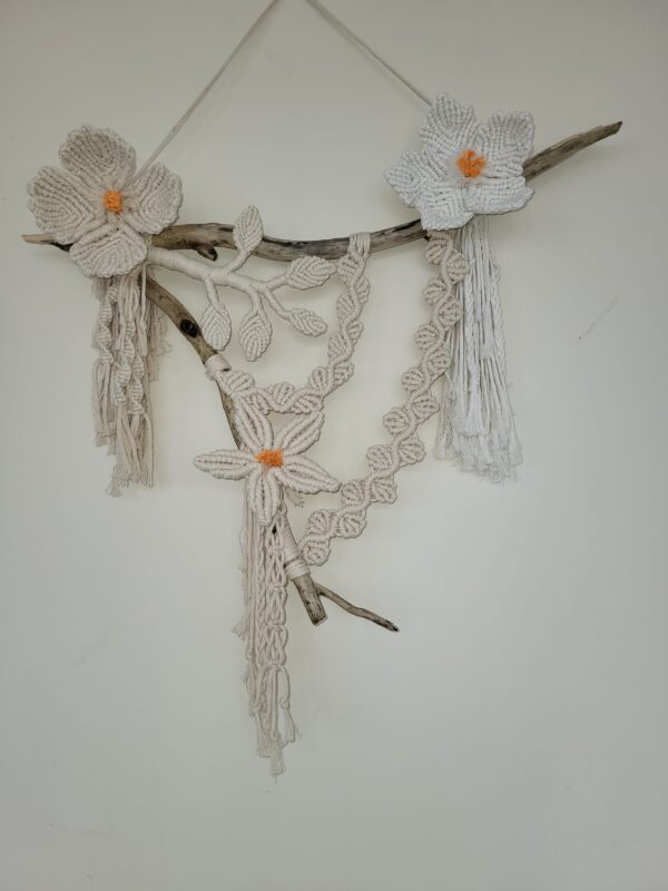 Macramé Floraison Sauvage